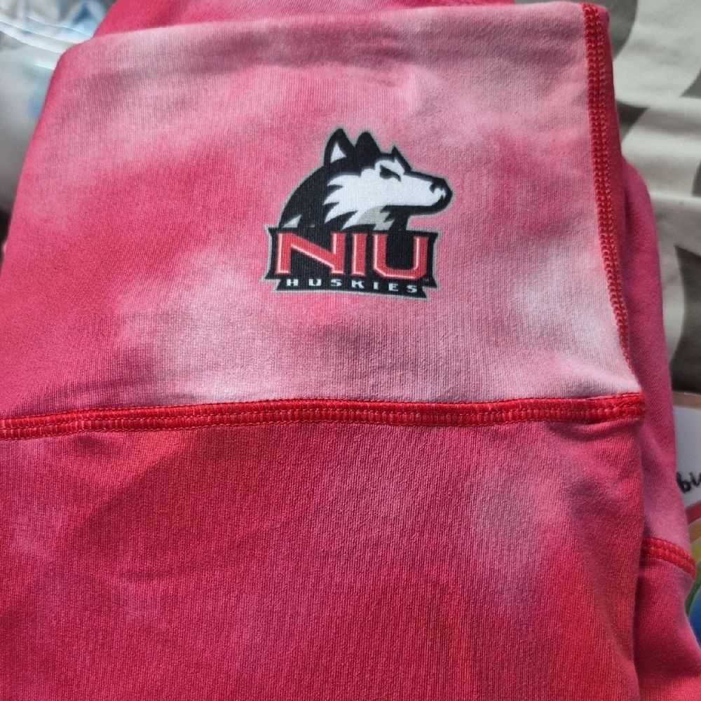 Huskies Stretch Pants High Waisted XL NIU Team Northern Illinois Men' Basketball